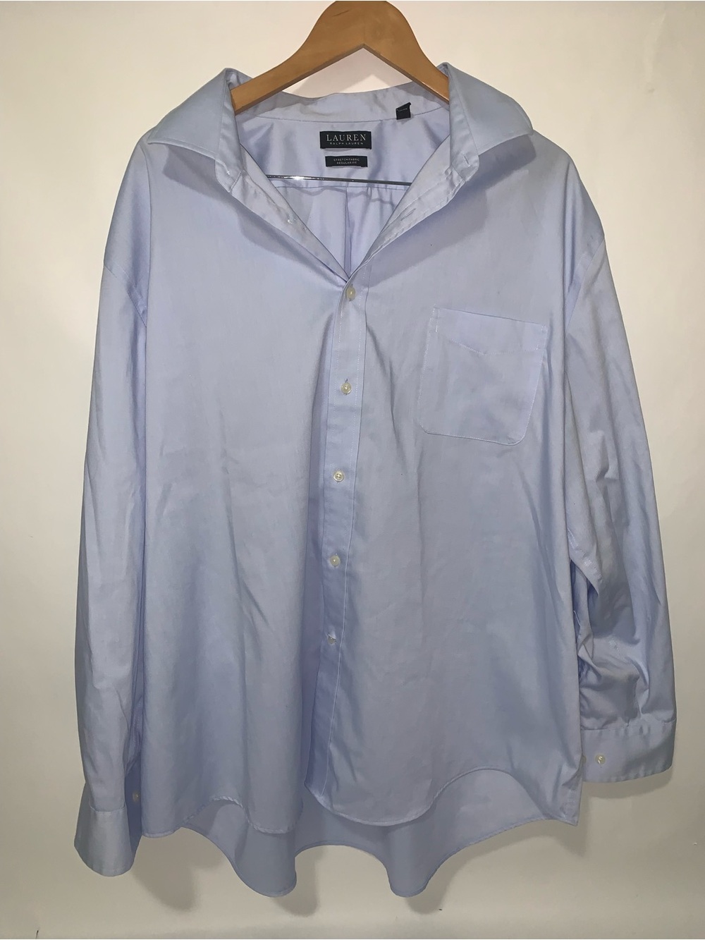 Ralph Lauren Light Blue Men's Button-Up Dress Shirt